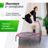 Батут UNIX LINE FITNESS PREMIUM (127 см) Pink TR127FITPMPK
