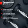 Гантель круглая UNIX FIT PRO обрезиненная 15 кг DBRND15PBKx2