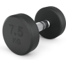 Гантель круглая UNIX FIT PRO обрезиненная 7,5 кг DBRND7_5PBKx2