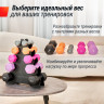 Гантель UNIX FIT неопреновая 5 кг Black, 2 шт. DBNEO5BKx2